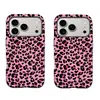 Venta Caliente Europea y Americana Clásico Estampado de Leopardo iPhone 17 Funda de Teléfono Sexy Doble Capa a Prueba de Caídas Apple 16 Estilo de Niña Funda Protectora