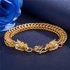 Vietnam banhado a ouro moda feito à mão pulseira torneira banhado a cobre pulseira de ouro 24k pulseira torneira auspiciosa pulseira