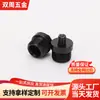 Conector de Lado Único para Conexão de Tubo de Ferro para Rosqueamento de Iluminação e Carro, Preto, 16mm para 5 Pontos/1/4 de Polegada de Rosca Externa, em Estoque do Fabricante