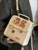 Mochila Cute de Dibujos Animados Estilo Coreano para Mujer Bolso 2026 Nueva Moda Elegante Versátil Bolso Cruzado de Mano