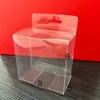 Pvc gancho nuevo caja de embalaje transparente exquisita pegatina para refrigerador herrajes equipo de pesca papelería mascota alta permeabilidad caja protectora de exhibición