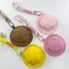 Bolsa Pequeña Dopamina para Guardar Monedas Gorro de Cubo de Pana Estilo Estuche para Auriculares Llavero Colgante Accesorio