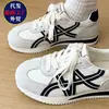 Zapatillas de entrenamiento retro alemanas para mujer, nueva colección verano y otoño 2026, versátiles, súper modernas, increíblemente elegantes, ligeras, zapatillas casuales blancas y zapatos deportivos cómodos