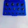 Juego de bolsa de caja de reparación de juntas tóricas anillo de goma resistente al desgaste resistente al aceite impermeable sello de junta tórica de nitrilo
