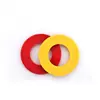 Arandelas de nylon de colores, arandelas planas de plástico aislante rojas, arandelas planas amarillas grandes m2m2.5m3m10m20