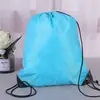 Bolsas de Poliéster con Cordón en Stock, Mochilas para Eventos de Maratón, Bolsas para Clases de Tutoría, Bolsas Publicitarias