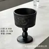 Copo de sorvete estilo ins copo de sorvete com base copo de vela taça criativa copo de sobremesa copo de milk-shake