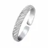 Pulseira Aberta Chuveiro de Meteoros Banhada a Prata Yihua Pulseira Larga Chuveiro de Meteoros Joia Joia de Prata Vintage Daifa