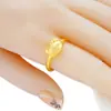 Anillo femenino anti-oro, anillo valiente de oro de 24k, anillo femenino con apertura de gato KT de dibujos animados, anillo de oro de Vietnam