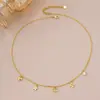 Collar Nuevo Versátil de Cobre Chapado en Oro Real de Alta Gama Estilo Europeo y Americano Perla Colgante de Lujo Ligero Corazón Personalizado Moda