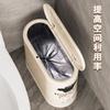 Bote de Basura de Baño Younai Hogar Nuevo Estilo Sándwich con Tapa Inodoro Especial Accesible Lujo de Alta Gama Tipo Push Cubo Sanitario