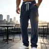 Pantalones de caza de pana sueltos estilo americano para hombre, resistentes, ropa de trabajo para ir al trabajo con bolsillos, pantalones largos casuales estilo americano, pantalones de trabajo