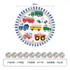 Coche Tema Vehículo de Ingeniería Decoración Fiesta Coche Vaso de Papel Desechable Plato Accesorios Decoración Cumpleaños Niños