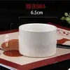 Plato hondo de cerámica directo de fábrica para hotel con base de bandeja de roble plato taza pequeña taza pequeña para hornear tazón para pudín