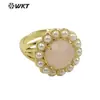 MPR079 nuevo estilo retro multicolor piedra natural malaquita amatista ojo de tigre piedra gema redonda anillo de mujer