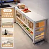 Estante de suelo multicapa para barra de bar, mesa estrecha con estantes, mesa de comedor, mesa divisoria para sala de estar, mesa larga simple de ocio para balcón