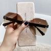 Óculos de sol masculinos da moda com corte sem aro, proteção solar, proteção UV, óculos de sol de novo estilo, óculos de sol femininos da moda europeia e americana, proteção solar de alta qualidade, sombra de sol