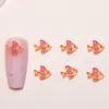 Accesorios para Uñas Serie Marina de Venta Caliente Transfronteriza, Pequeños Accesorios Lindos de Resina, Aretes DIY Tridimensionales, Decoraciones de Uñas Portátiles