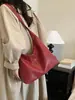 Bolsa Tote Retrô Simples de Grande Capacidade 2026 Inverno Nova Bolsa de Ombro Único Moda Retrô Transversal Feminina Tendência