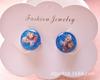 Joyería de Frozen nueva Aisha Anna en forma de corazón de princesa una variedad de pendientes para niños clip para oreja ventas directas de fábrica