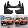 Adecuado para Jeep Renegade 2015-2025 Guardabarros Cuero Suministros para Coche Dropshipping