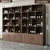 Armario para vinos, estante multi-nivel para pared de sala de estar, vitrina para vinos, vitrina de exhibición de productos, armario de almacenamiento