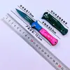 Cuchillo de fruta Boston 830 Scimitar de acero inoxidable, plegable, para exteriores, con clip trasero, para supervivencia en el campo.
