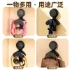 Suporte para Fones de Ouvido Gancho para Porta Traseira Sem Furo Quarto de Estudante Suporte de Parede Sem Furo Item Multifuncional para Múltiplos Usos Rack de Armazenamento para Bolsas
