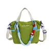 2026 Nuevo Bolso Tote Pequeño de Bloques de Color Dopamina Bolso de Mano Ligero de Nailon Bolso Cruzado para el Hombro para el Viaje Diario