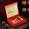 Caja de embalaje para té Pu'er, caja para pastel individual, caja para pastel Qizi de 357g, caja de regalo para té, impresión de logotipo personalizado, venta al por mayor
