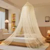 Mosquitero de Techo Nuevo para Niños, Estilo Lujo Ligero, Sin Instalación, Mosquitero de Cúpula para Dormitorio del Hogar, Suministro Exclusivo de Comercio Exterior Transfronterizo