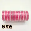 Línea elástica de cristal transparente al por mayor línea elástica de TPU redonda línea de cristal accesorios para joyería diy línea de cuentas