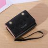 Cartera nueva 2023 para mujer, de longitud media, estilo europeo y americano, con tarjetero multitarjeta, cartera pequeña de moda con cremallera, monedero al por mayor