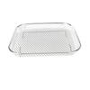 Cesto de Malha de Aço Inoxidável 304 Cozinha Cesto Redondo para Fritura Rede para Escorrer Doméstico Pequeno Adequado para Forno Air Fryer