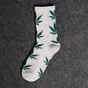 Nuevos calcetines de hoja de arce para hombres y mujeres, combinan con todo, largos, estilo coreano, modernos, calcetines altos, estilo hip hop callejero, calcetines largos al por mayor