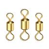 Conector de anillo de ocho caracteres chapado en oro de Huansheng para niño y madre, equipo de pesca giratorio de 8 caracteres americano competitivo, suministros y accesorios de pesca