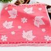 Venta al por mayor de fábrica toalla cuadrada 35*35 suave absorbente engrosada toalla pequeña puesto cuadrado supermercado toalla para babas