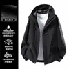 Chaqueta cortavientos e impermeable para mujer estilo Fujian, nueva colección primavera/otoño 2026, adecuada para parejas, diseñada para senderismo