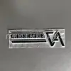 Marca de Voltaje de Metal TPU, Etiqueta de Transferencia de Calor TPU para Ropa y Equipaje, Parche de Logo de Goma, Etiqueta de Transferencia de Calor 3D para Ropa de Hombre de Gama Alta
