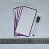 Material de Tarjeta Etiqueta Señalización Magnética Borrable para Estantería de Almacén Clasificación de Almacenamiento de Almacén Imán Fuerte Pegatina Magnética