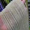 Zircônio amarelo claro corte angular contas redondas 3MM Mini pequenas contas finas DIY corrente de clavícula pulseira roupa com contas