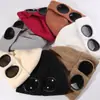 Gafas de Aviador Gorro de Punto Forrado de Lana para Mujer en Otoño e Invierno Gorro de Lana Cálido y a Prueba de Frío para Hombre Comercio Exterior Transfronterizo Versátil Gorro para el Frío