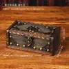 Caja de Almacenamiento de Madera Retro China para Joyería, Facturas, Artículos Pequeños, Decoración, Caja de Madera, Atrezzo para Rodajes de Cine y Televisión