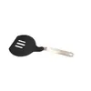 Espátula de fritar em formato de ovo, adequada para panelas antiaderentes, usada para refogar, espátula estilo ocidental, espátula de ovo