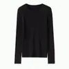 ¡Se ve bien! Tejido de Punto Rojo Suave y Ceroso para Mujer en Invierno, Pieza Única sin Costuras, Aspecto Adelgazante, Cuello Redondo, Tejido de Lana de Oveja