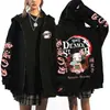 Nueva Chaqueta Cardigan con Cremallera y Capucha de Anime de Amazon Kamado Nezuko Estampada Tendencia para Mujer