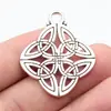 40x34mm 6.6g Multicor DIY Liga de Zinco Acessórios de Pingente Pingente de Nó Celta