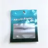 Bolsa de plástico para cebo Luya, bolsa autosellante para cebo Luya, bolsa para empaquetar cebo, accesorios para equipo de pesca Space Bean, bolsa autosellante