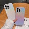 Funda de cuero de alta gama con rayas láser para iPhone 15 Pro Max, resistente a caídas, para Apple 14, 16 Pro Max, media bolsa X