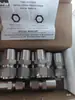 Conector Terminal Passante com Virola de Aço Inoxidável Parker, Conexão T de Cotovelo em Ângulo Reto com Virola 8Msc8N-316